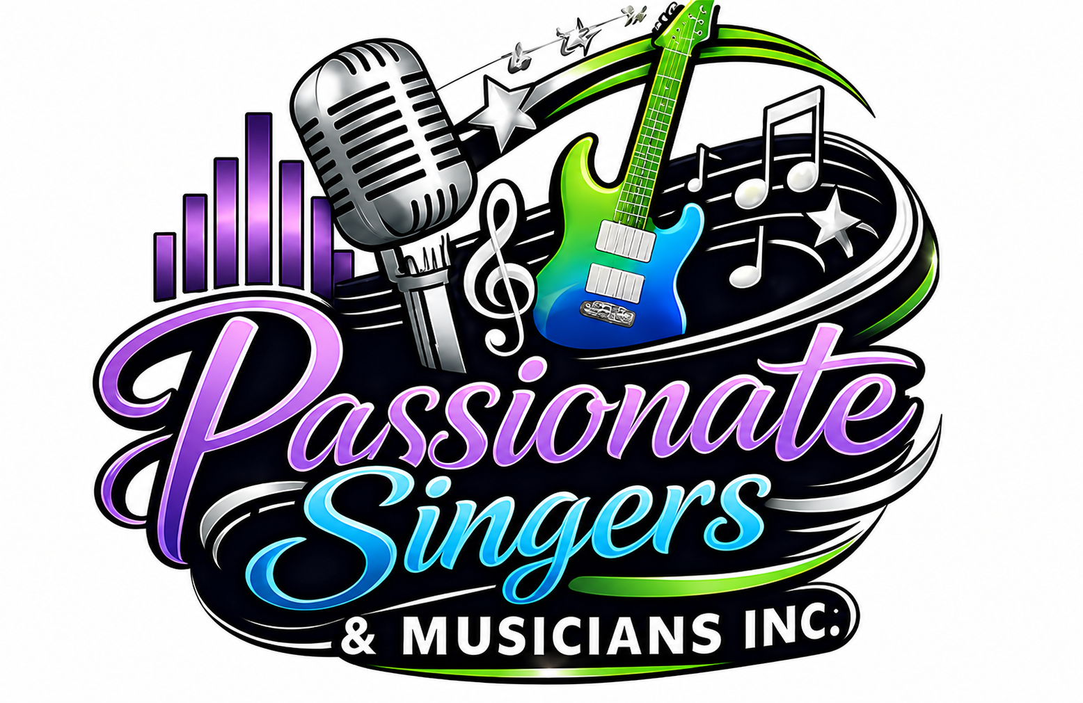 Passionate Singers & Musicians Inc. logo